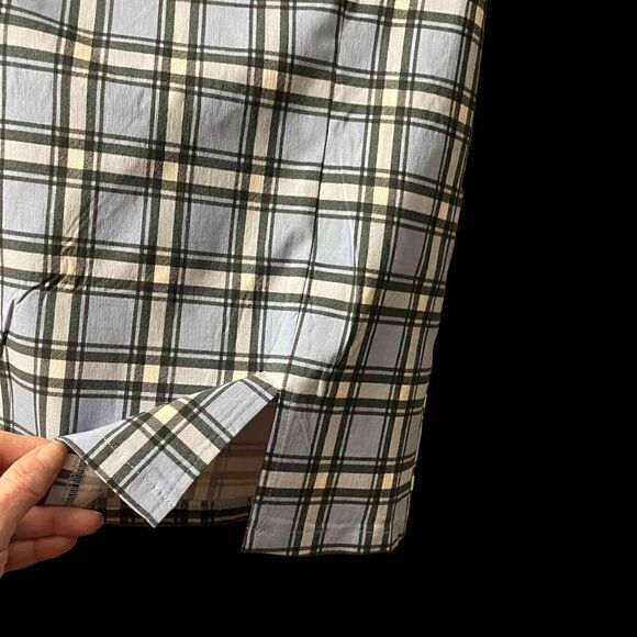 RUE21 Blue Plaid Mini / SZ: M / NWT - Picture 2 of 5